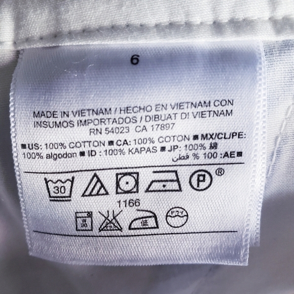 Old Navy Colorful Block Pattern Shorts Flat Front Chino Women's 6 Geometric EUC - Picture 7 of 8